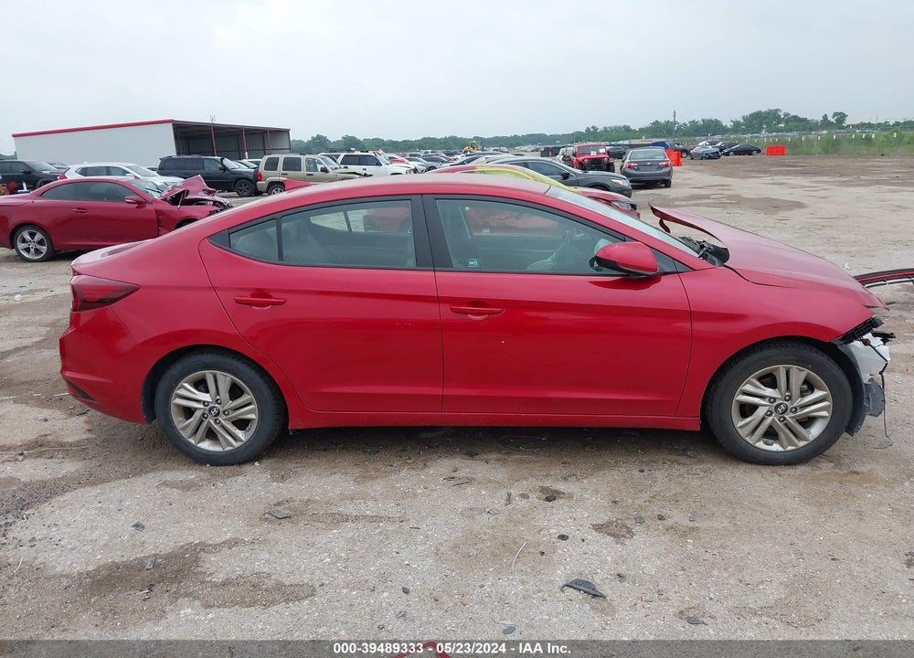 2019 HYUNDAI ELANTRA SEL VIN: 5NPD84LF4KH478963
