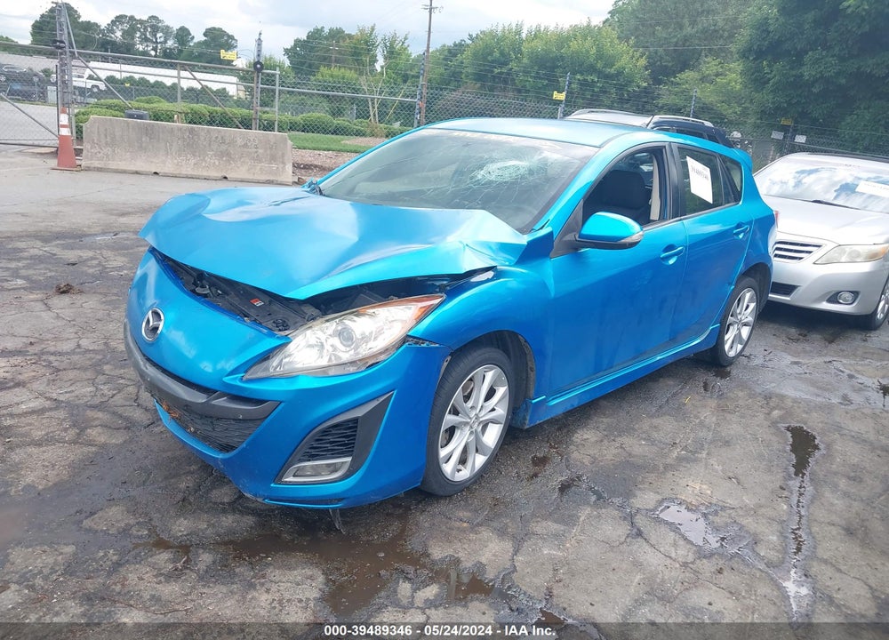 2010 MAZDA 3 S SPORT VIN: JM1BL1H53A1179409