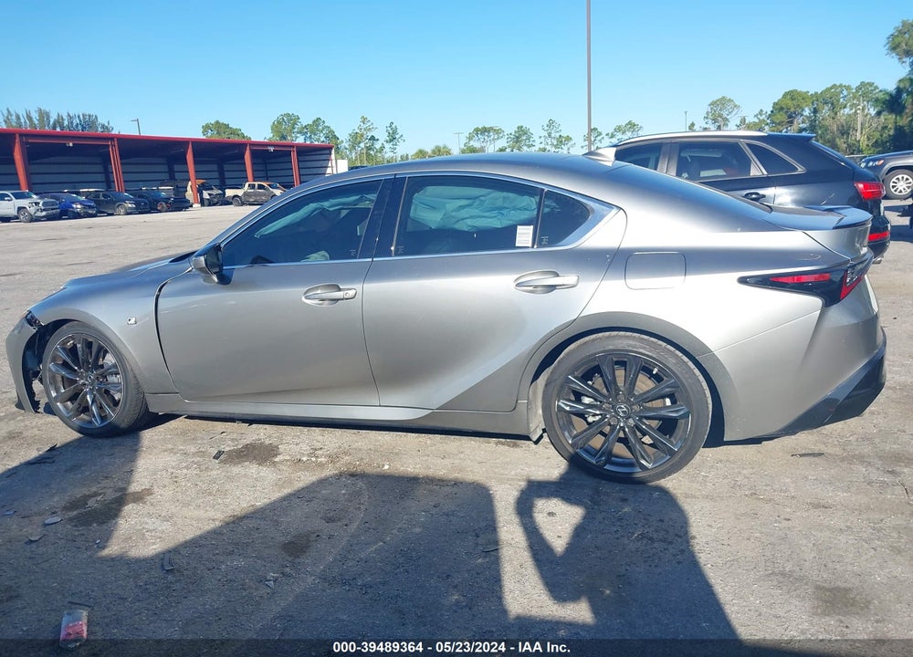 2022 LEXUS IS 350 F-SPORT VIN: JTHGZ1B21N5053646