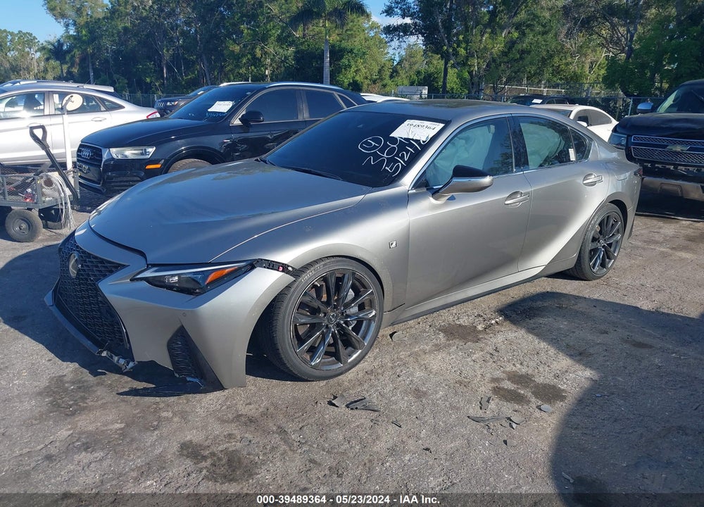 2022 LEXUS IS 350 F-SPORT VIN: JTHGZ1B21N5053646