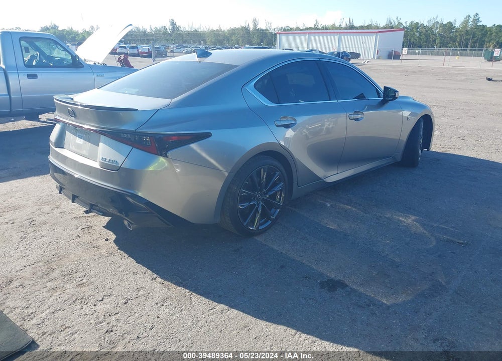 2022 LEXUS IS 350 F-SPORT VIN: JTHGZ1B21N5053646