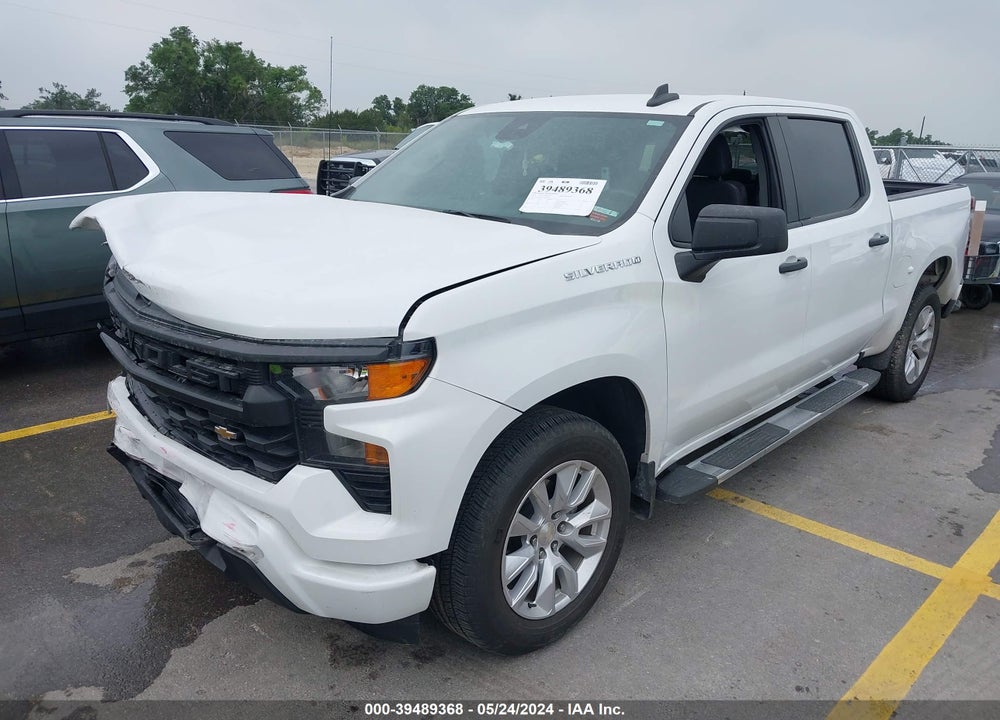 2022 CHEVROLET SILVERADO 1500 2WD SHORT BED CUSTOM VIN: 1GCPABEK8NZ556920