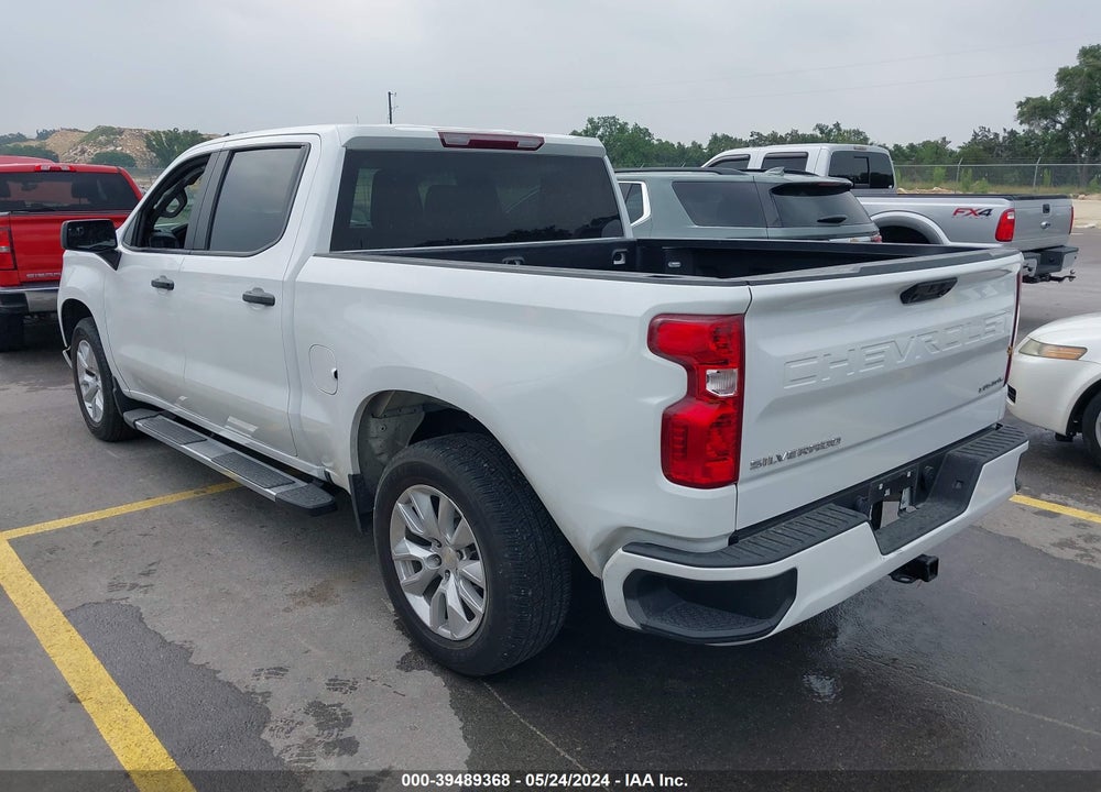2022 CHEVROLET SILVERADO 1500 2WD SHORT BED CUSTOM VIN: 1GCPABEK8NZ556920