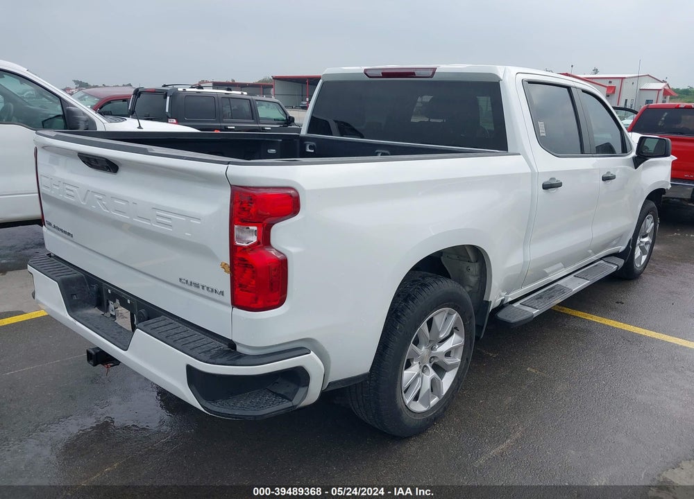 2022 CHEVROLET SILVERADO 1500 2WD SHORT BED CUSTOM VIN: 1GCPABEK8NZ556920