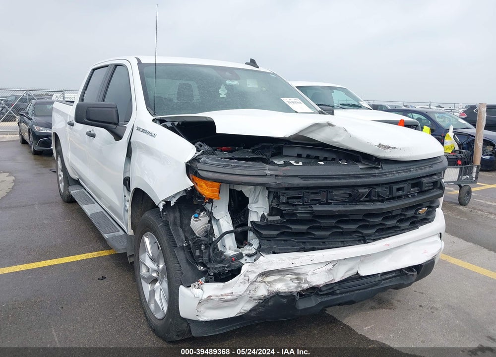 2022 CHEVROLET SILVERADO 1500 2WD SHORT BED CUSTOM VIN: 1GCPABEK8NZ556920