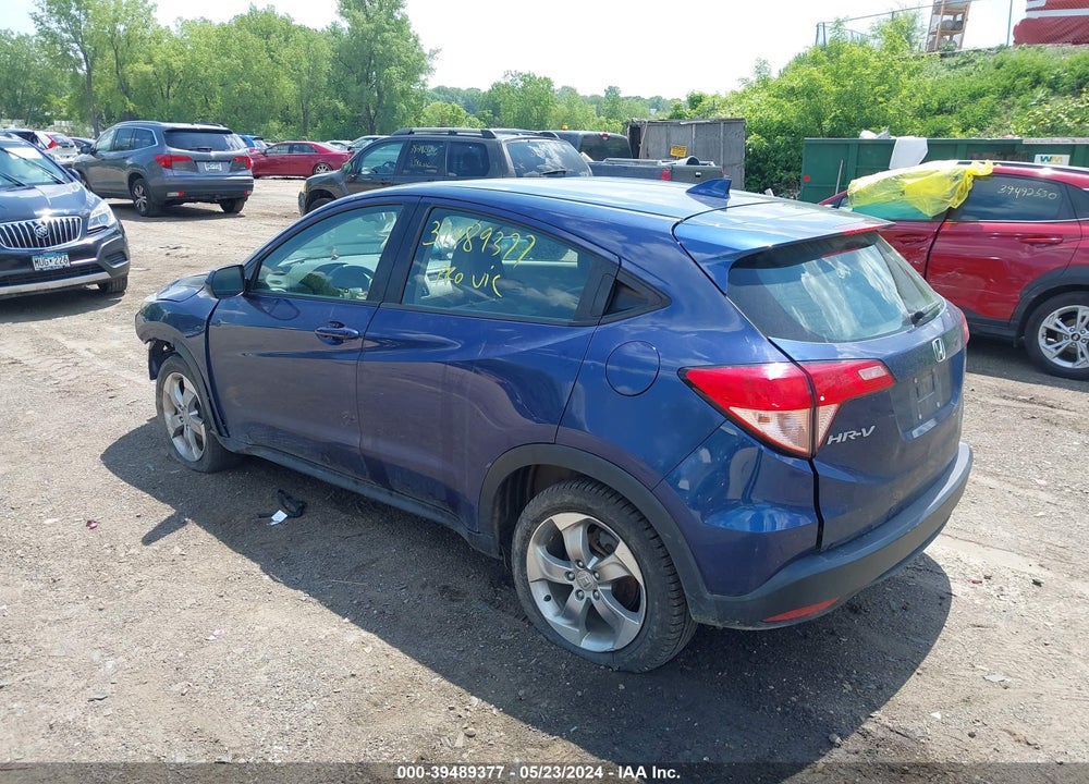 2017 HONDA HR-V LX VIN: 3CZRU6H34HG708850