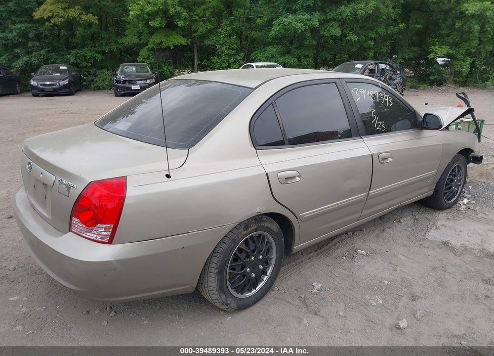 2006 HYUNDAI ELANTRA VIN: KMHDN46D46U341953