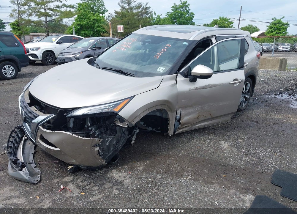 2021 NISSAN ROGUE SL INTELLIGENT AWD VIN: JN8AT3CB8MW231018