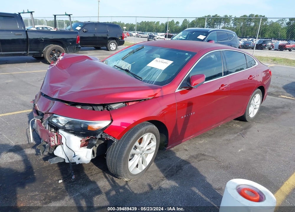 2017 CHEVROLET MALIBU 1LT VIN: 1G1ZE5STXHF214315