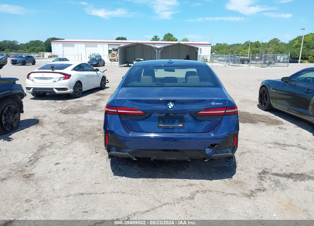 2024 BMW 530 I VIN: WBA43FJ03RCS17397