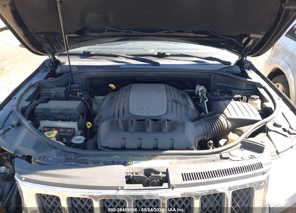 2013 JEEP GRAND CHEROKEE OVERLAND VIN: 1C4RJFCT3DC524678