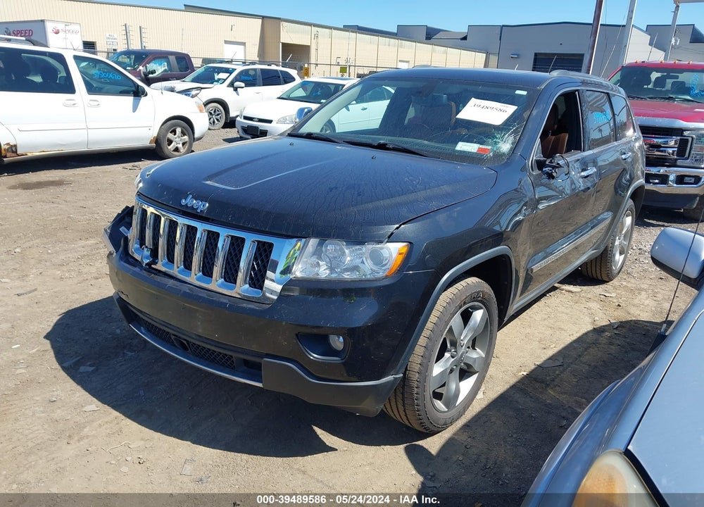 2013 JEEP GRAND CHEROKEE OVERLAND VIN: 1C4RJFCT3DC524678