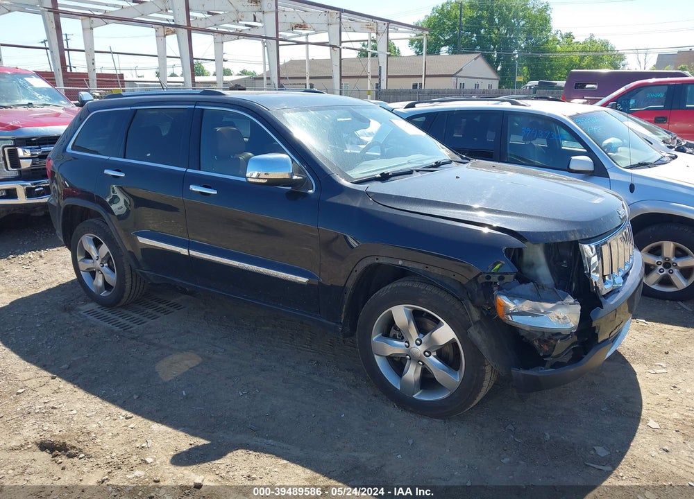 2013 JEEP GRAND CHEROKEE OVERLAND VIN: 1C4RJFCT3DC524678