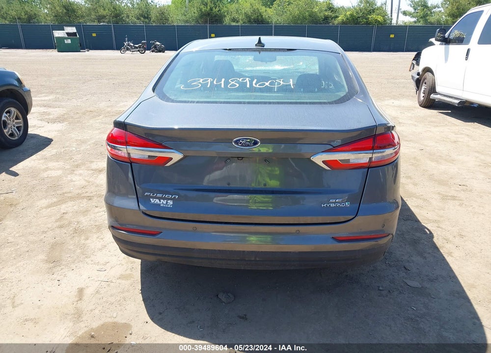 2019 FORD FUSION HYBRID SE VIN: 3FA6P0LU0KR286087