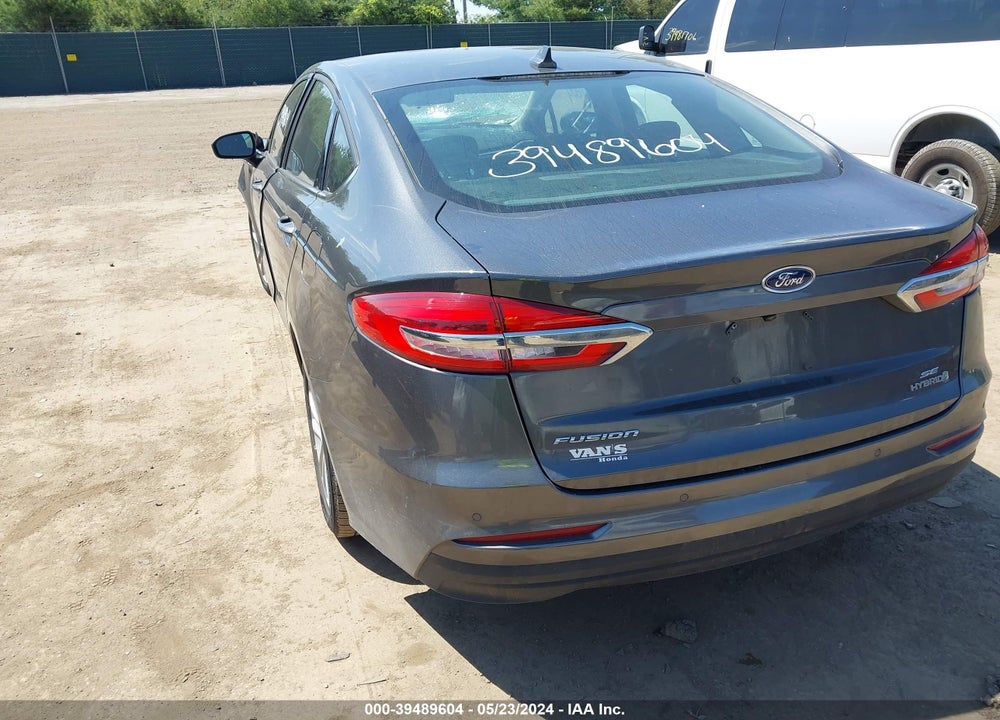 2019 FORD FUSION HYBRID SE VIN: 3FA6P0LU0KR286087