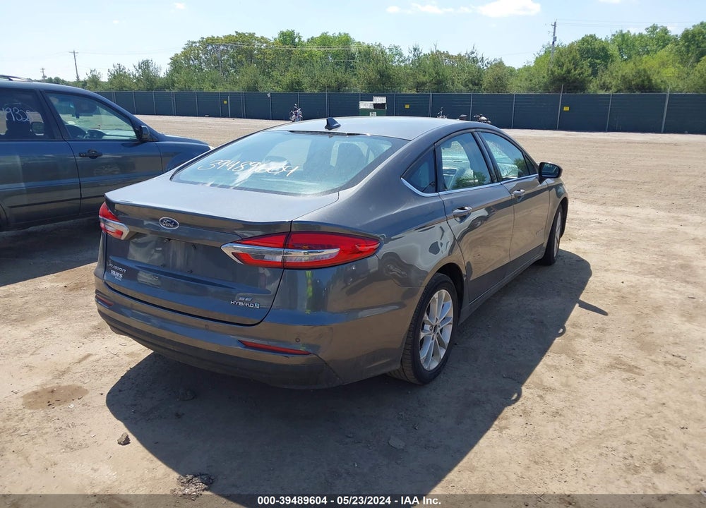 2019 FORD FUSION HYBRID SE VIN: 3FA6P0LU0KR286087