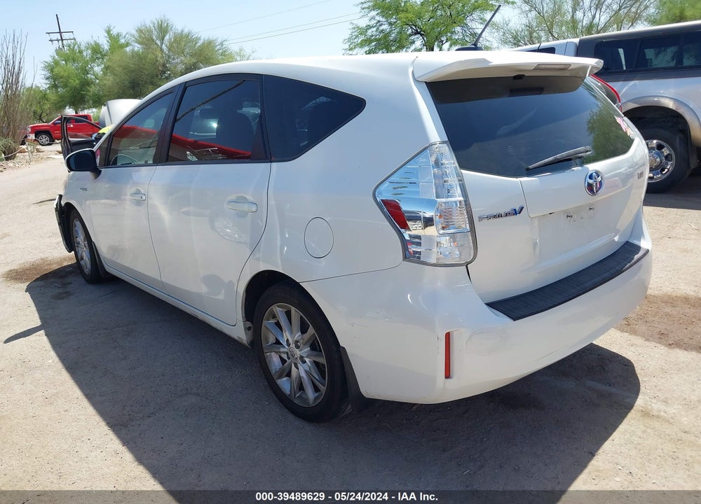 2012 TOYOTA PRIUS V FIVE VIN: JTDZN3EU0C3044041