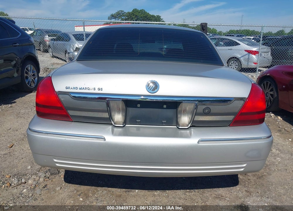 2006 MERCURY GRAND MARQUIS GS VIN: 2MEFM74V96X614194