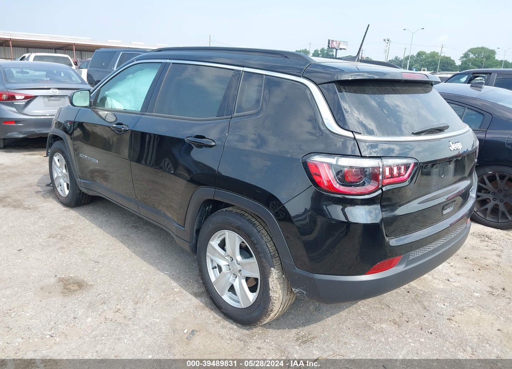 2022 JEEP COMPASS LATITUDE FWD VIN: 3C4NJCBB9NT156566