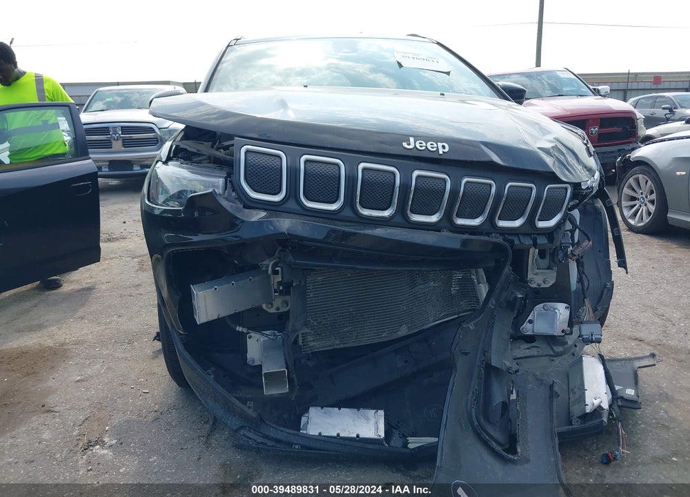 2022 JEEP COMPASS LATITUDE FWD VIN: 3C4NJCBB9NT156566