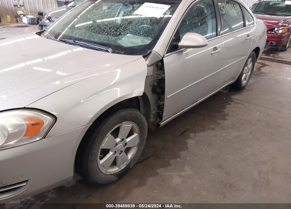 2007 CHEVROLET IMPALA LT VIN: 2G1WT58K879164187