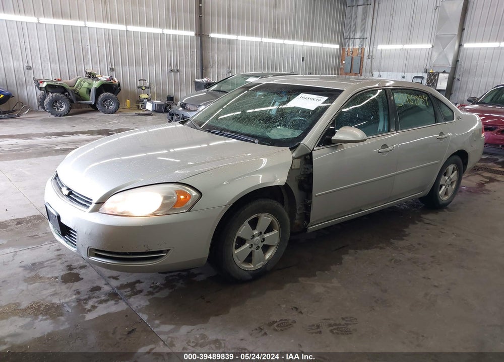 2007 CHEVROLET IMPALA LT VIN: 2G1WT58K879164187