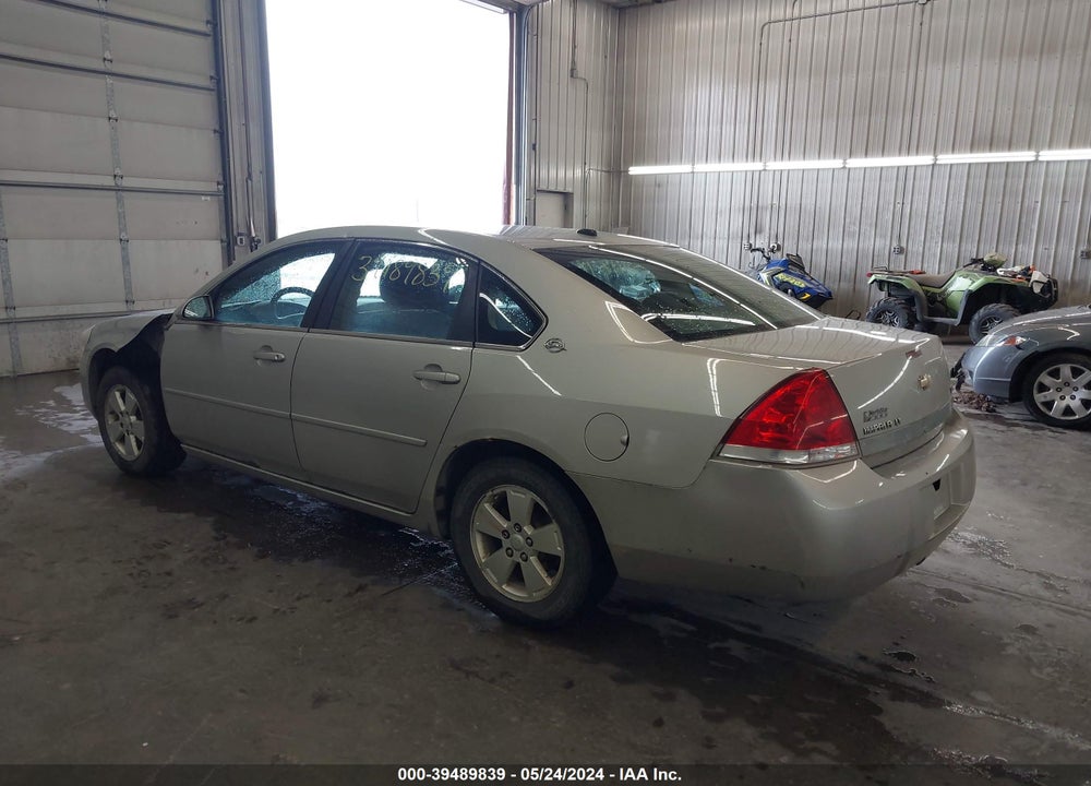 2007 CHEVROLET IMPALA LT VIN: 2G1WT58K879164187