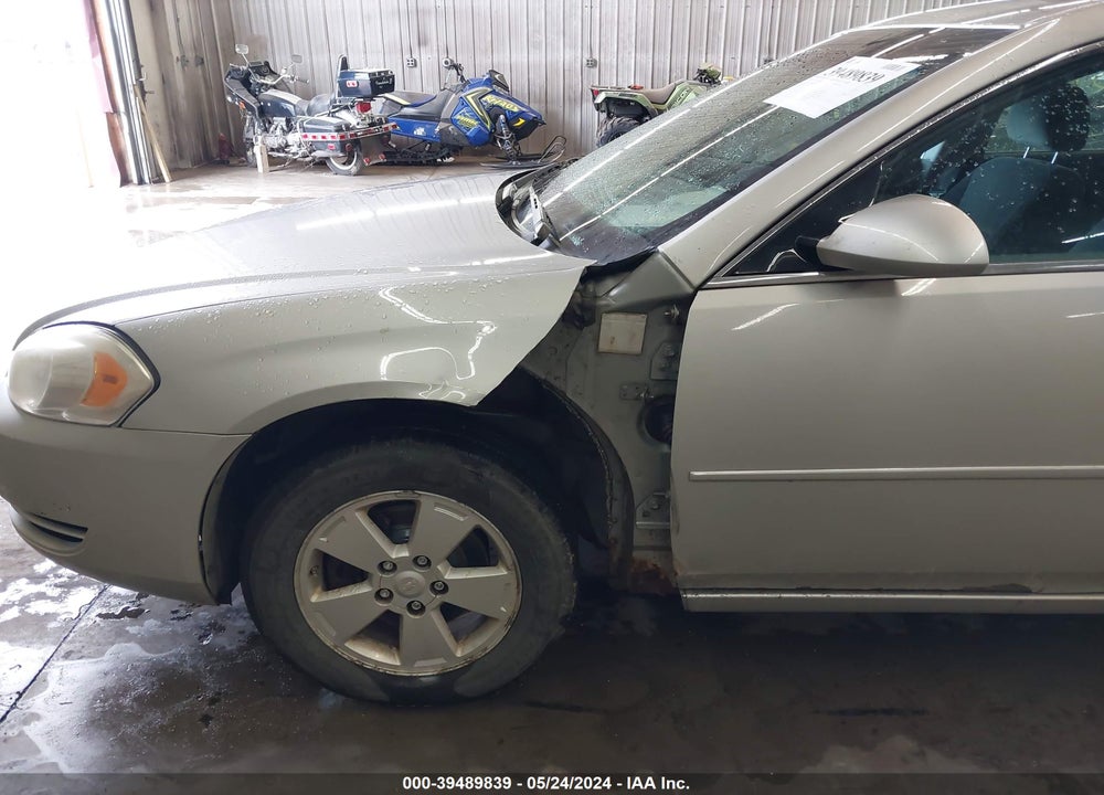 2007 CHEVROLET IMPALA LT VIN: 2G1WT58K879164187