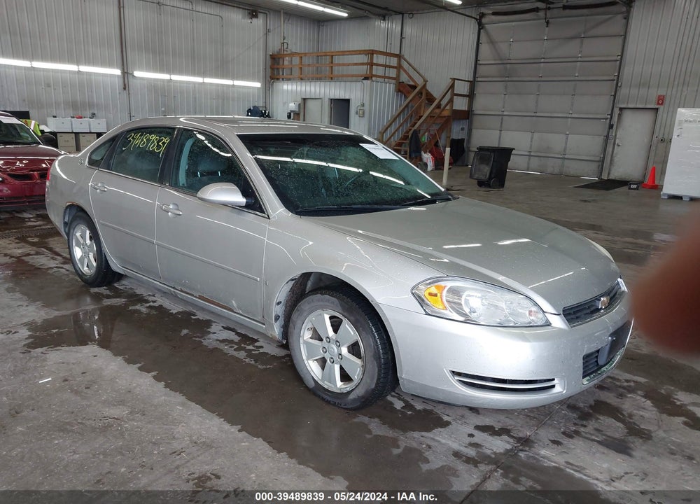 2007 CHEVROLET IMPALA LT VIN: 2G1WT58K879164187