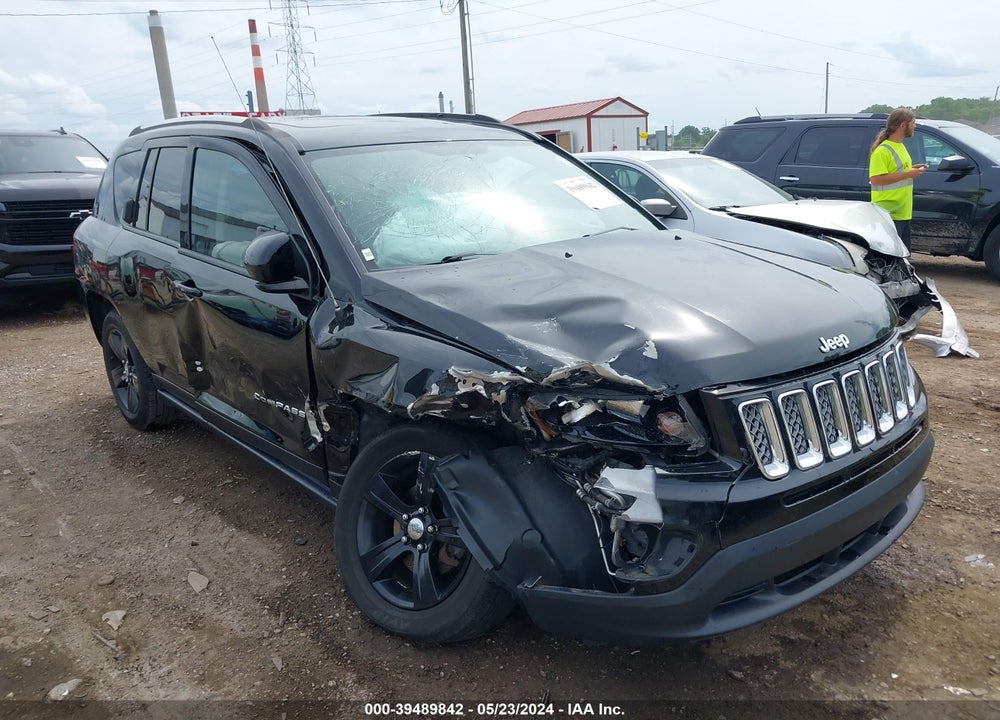 2017 JEEP COMPASS HIGH ALTITUDE FWD VIN: 1C4NJCEB2HD212224