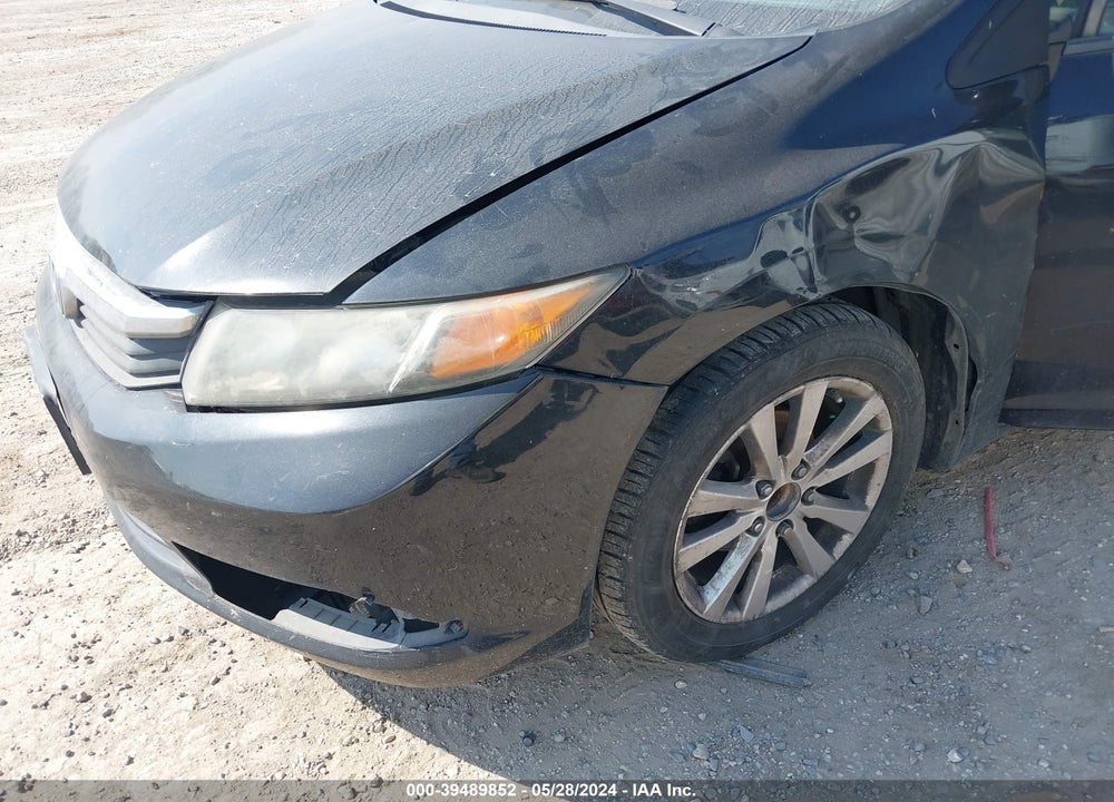 2012 HONDA CIVIC EX VIN: 2HGFB2F81CH525776