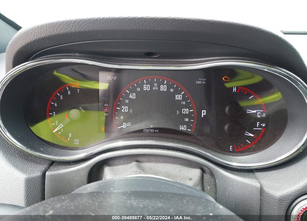 2015 DODGE DURANGO LIMITED VIN: 1C4RDJDG1FC722982
