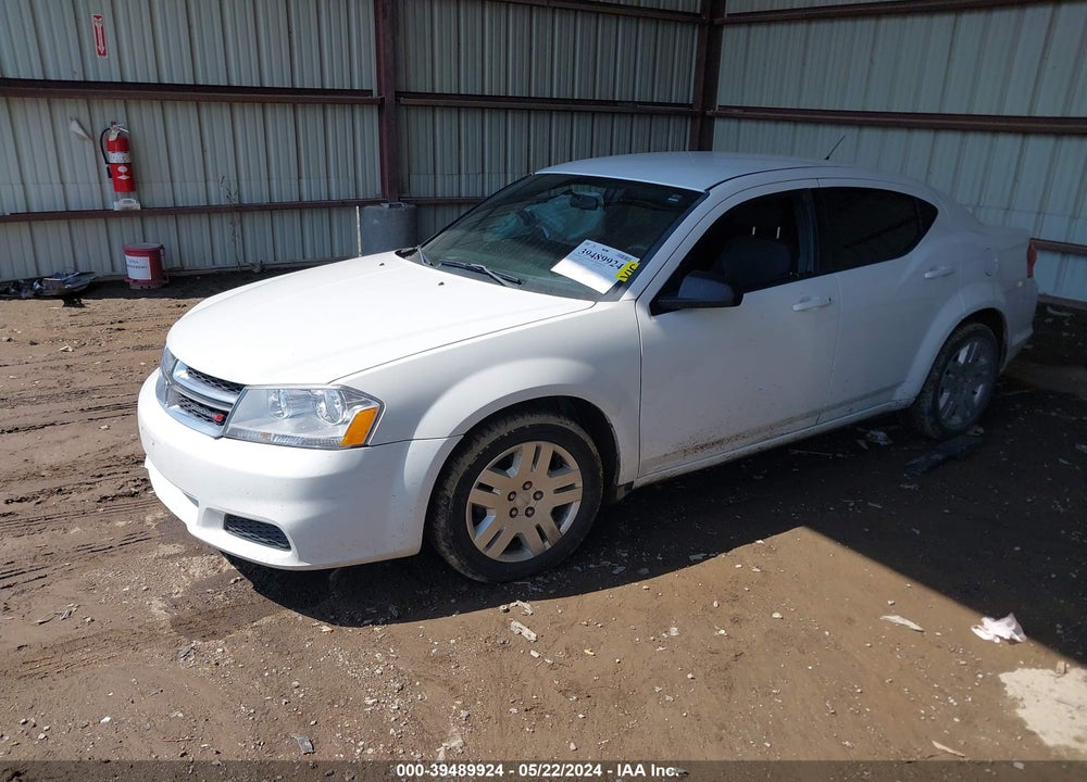 2014 AVENGER DODGE  SE VIN: 1C3CDZAB0EN173425