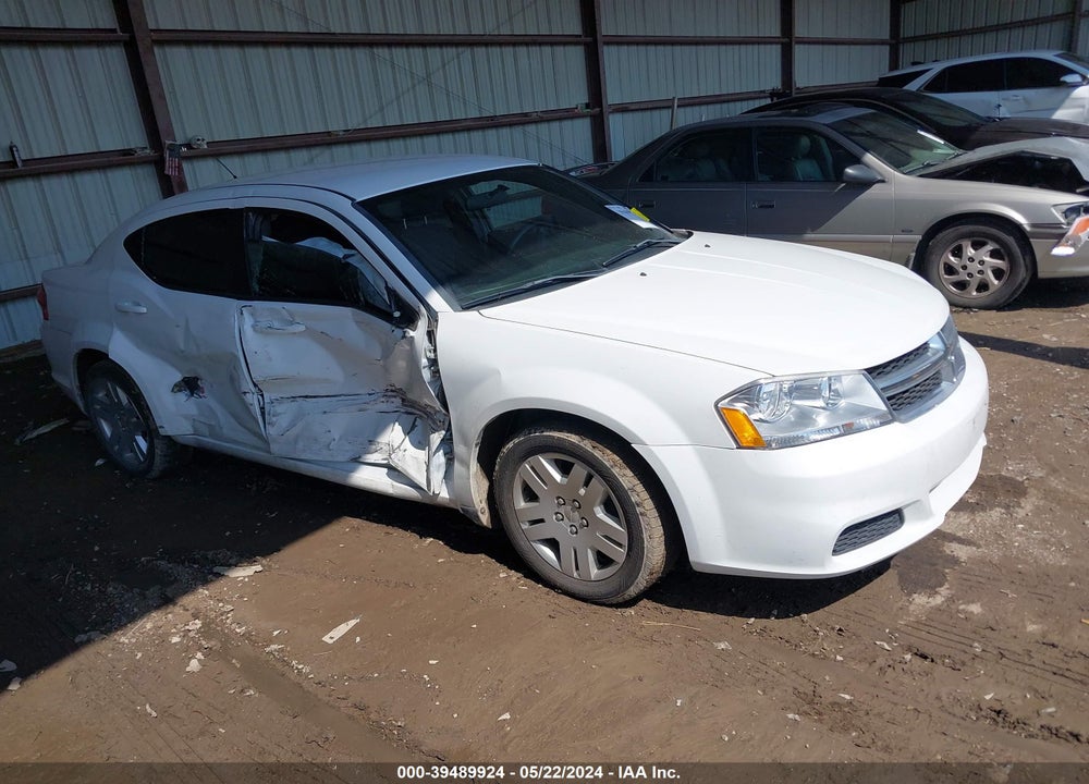 2014 AVENGER DODGE  SE VIN: 1C3CDZAB0EN173425