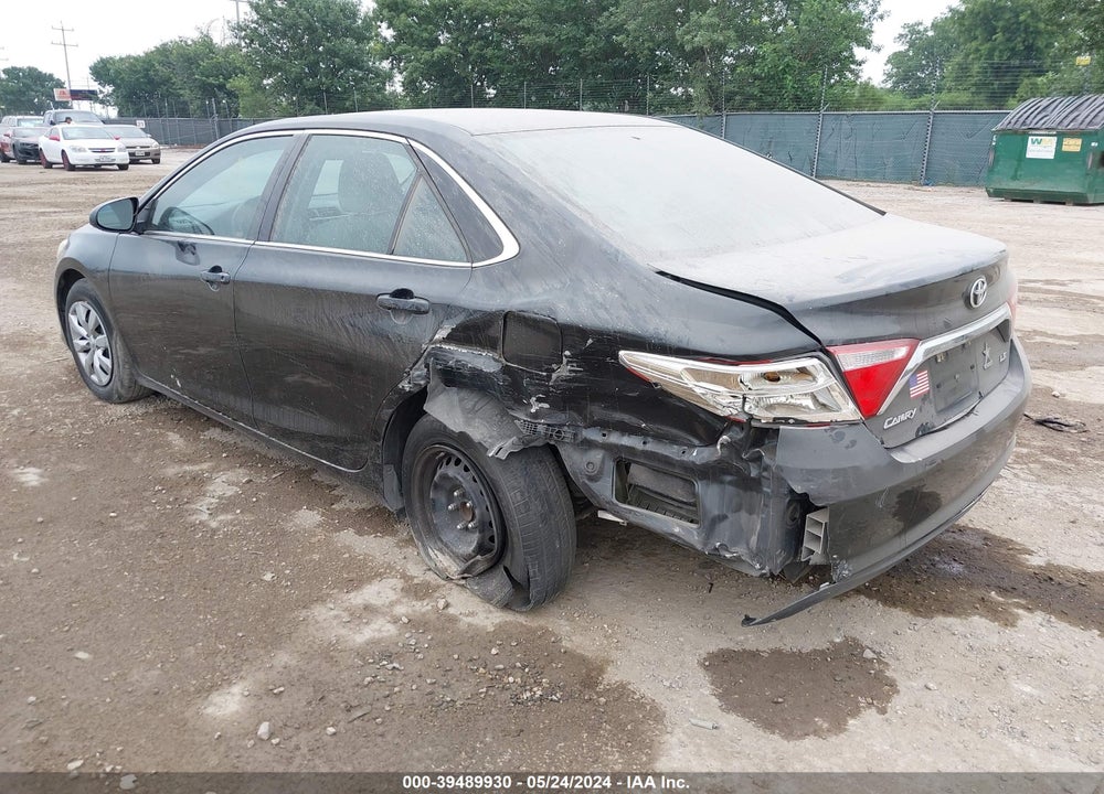2015 TOYOTA CAMRY LE VIN: 4T1BF1FK3FU484555