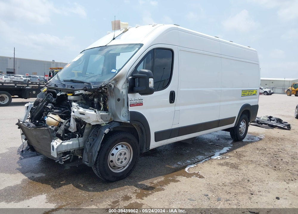 2020 RAM PROMASTER 2500 HIGH ROOF 159 WB VIN: 3C6TRVDG2LE105066