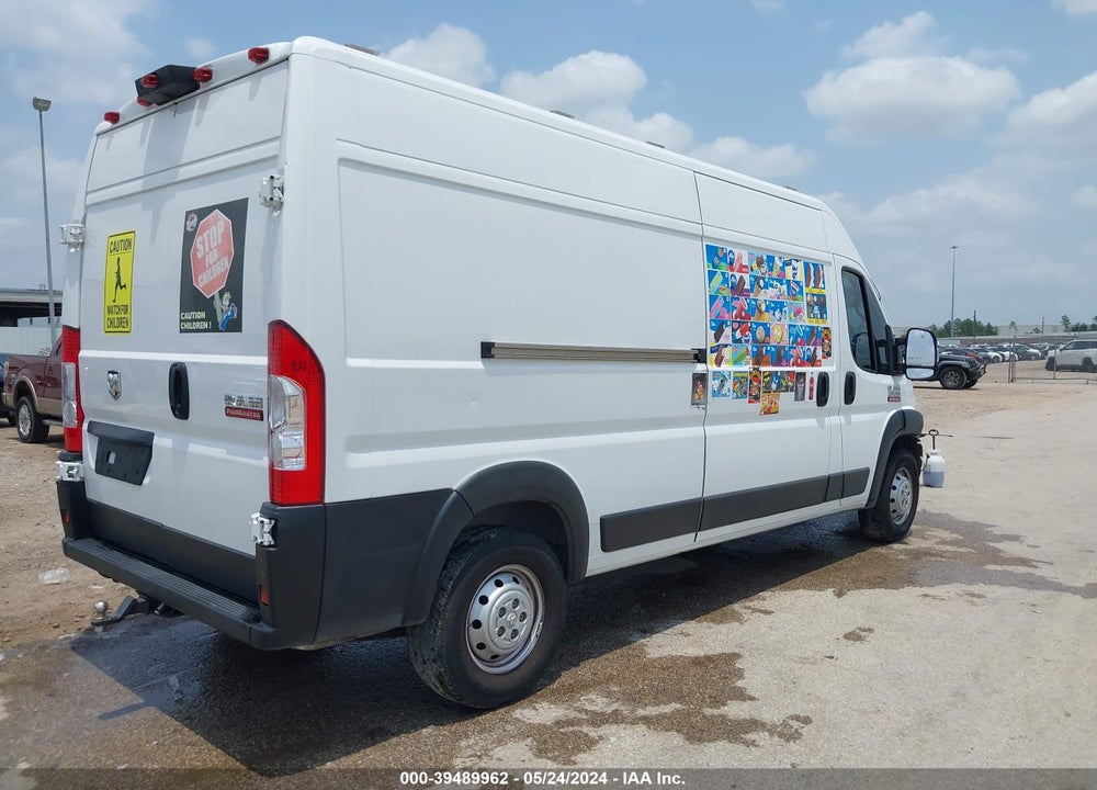 2020 RAM PROMASTER 2500 HIGH ROOF 159 WB VIN: 3C6TRVDG2LE105066