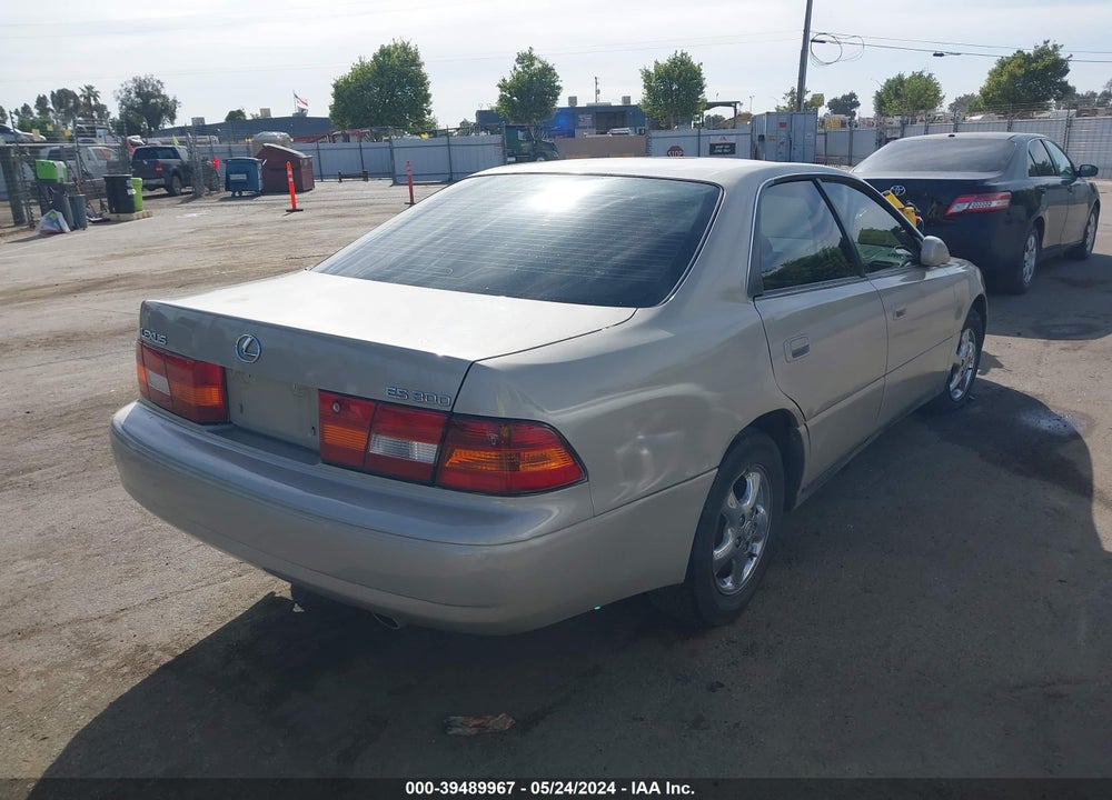 1998 LEXUS ES 300 VIN: JT8BF28G5W0110425