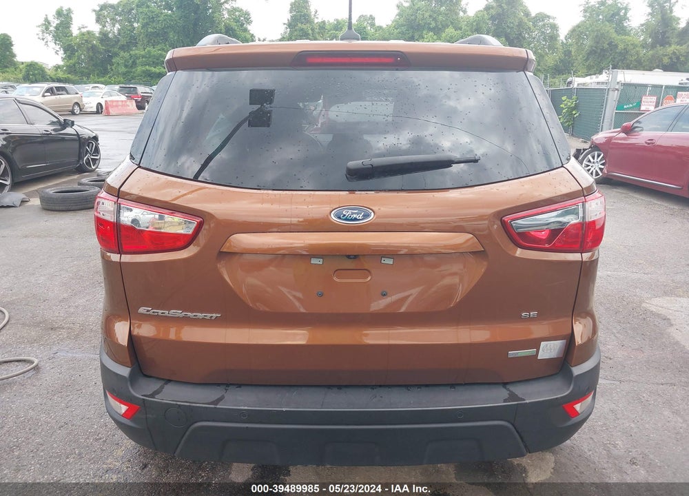 2020 FORD ECOSPORT SE VIN: MAJ3S2GE9LC323217