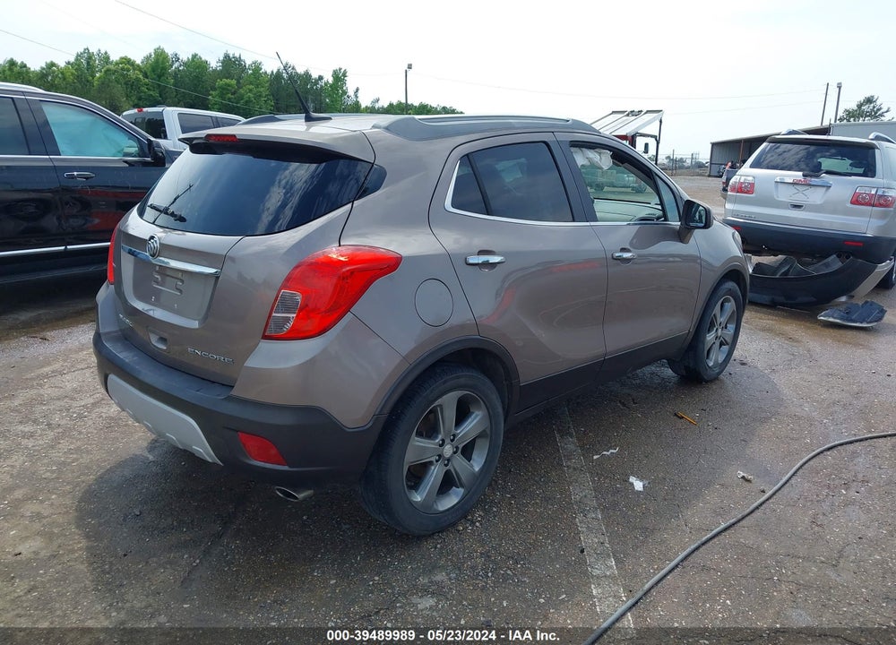 2013 BUICK ENCORE VIN: KL4CJBSB9DB172682