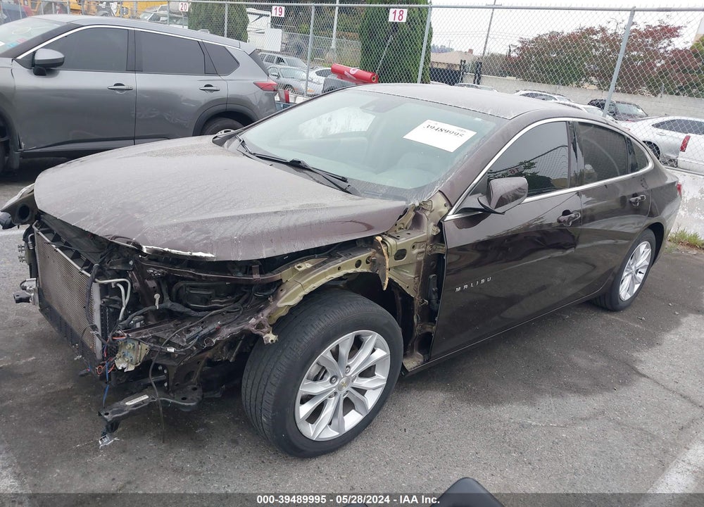 2020 CHEVROLET MALIBU FWD LT VIN: 1G1ZD5ST6LF079135