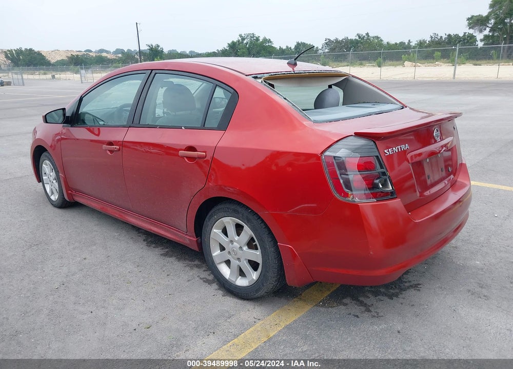 2011 NISSAN SENTRA 2.0SR VIN: 3N1AB6AP5BL624298