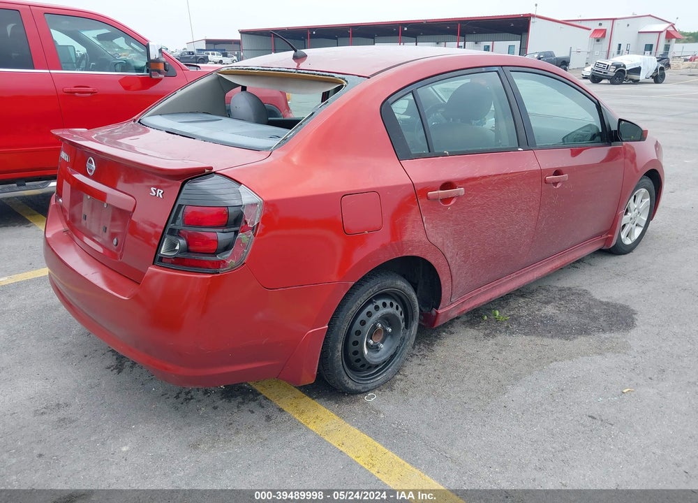 2011 NISSAN SENTRA 2.0SR VIN: 3N1AB6AP5BL624298