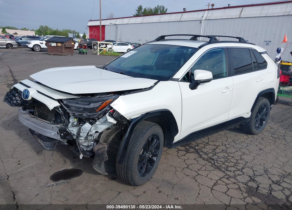2022 TOYOTA RAV4 SE HYBRID VIN: 4T3T6RFV6NU066123