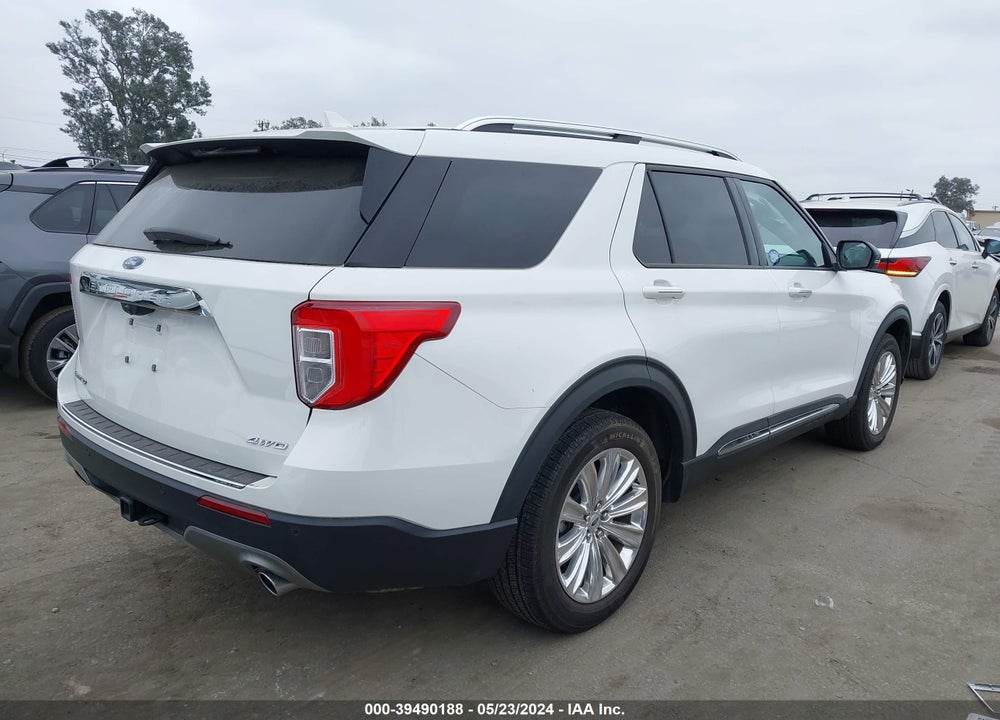 2021 FORD EXPLORER LIMITED VIN: 1FMSK8FH0MGB88994