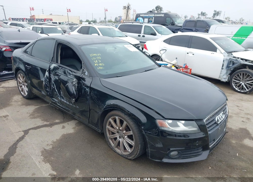 2010 AUDI A4 2.0T PREMIUM VIN: WAUAFAFL2AN026465