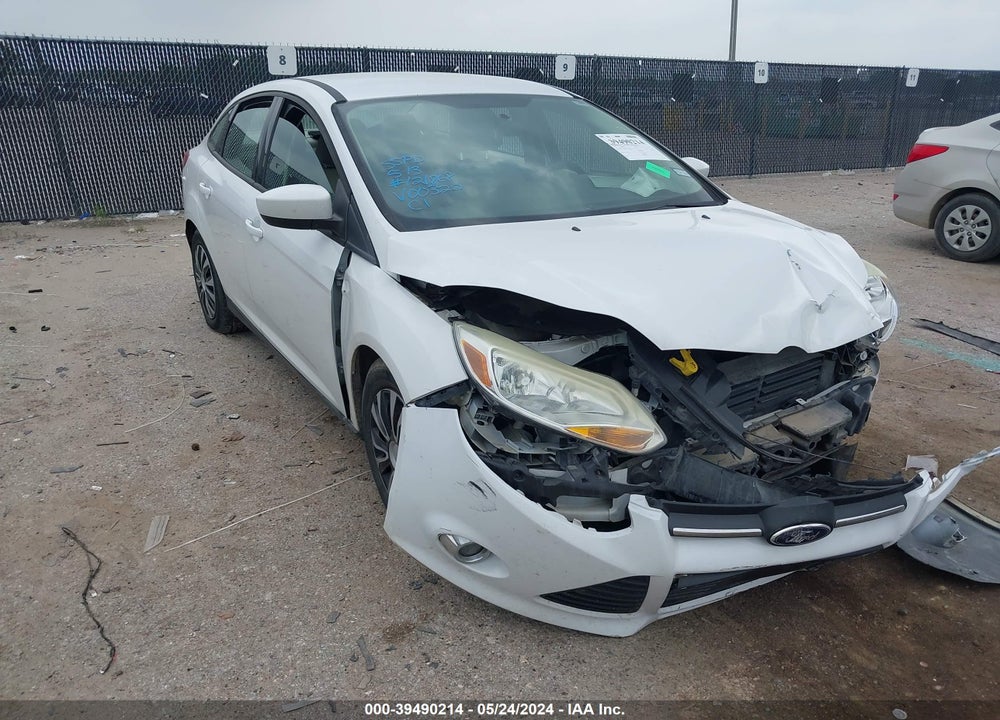2012 FORD FOCUS SE VIN: 1FAHP3F22CL400322
