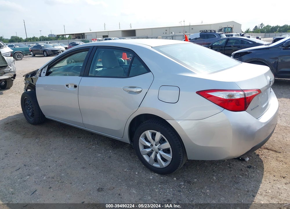 2014 TOYOTA COROLLA VIN: 5YFBURHEXEP081457