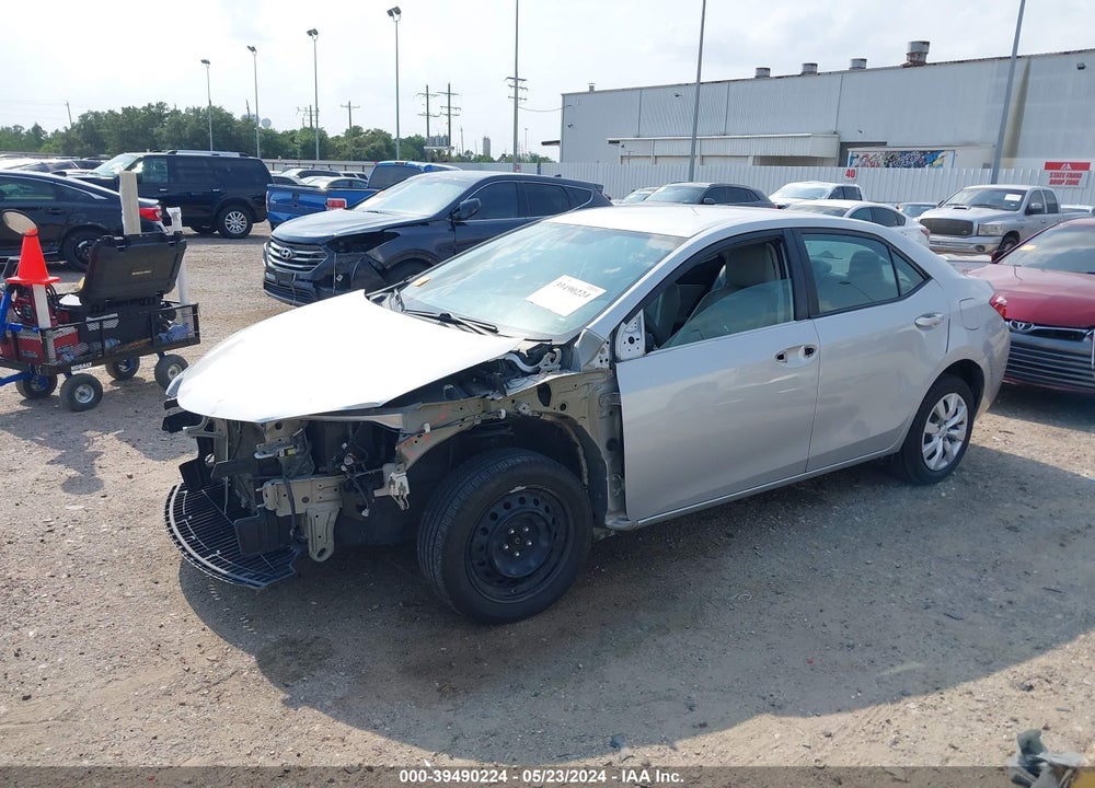 2014 TOYOTA COROLLA VIN: 5YFBURHEXEP081457