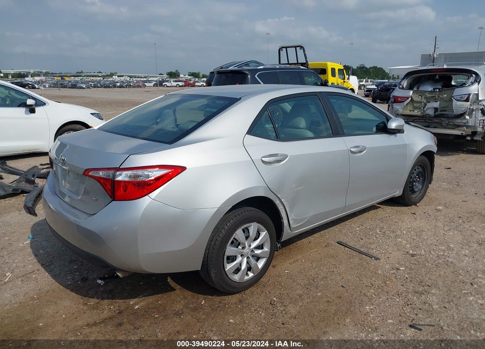 2014 TOYOTA COROLLA VIN: 5YFBURHEXEP081457